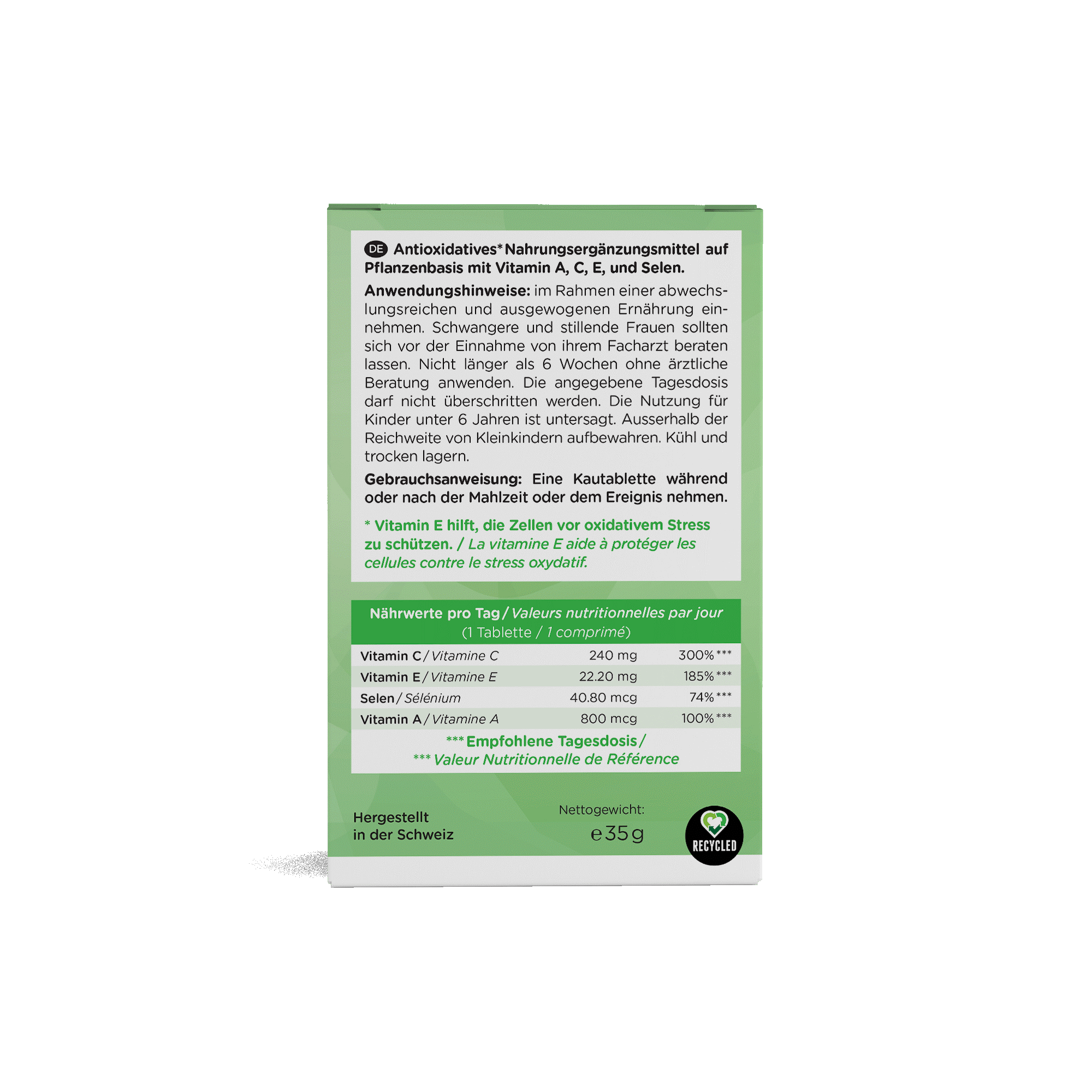 Alpx STAY FIT<br>10 Stück, Dose, Tablette, (neu)