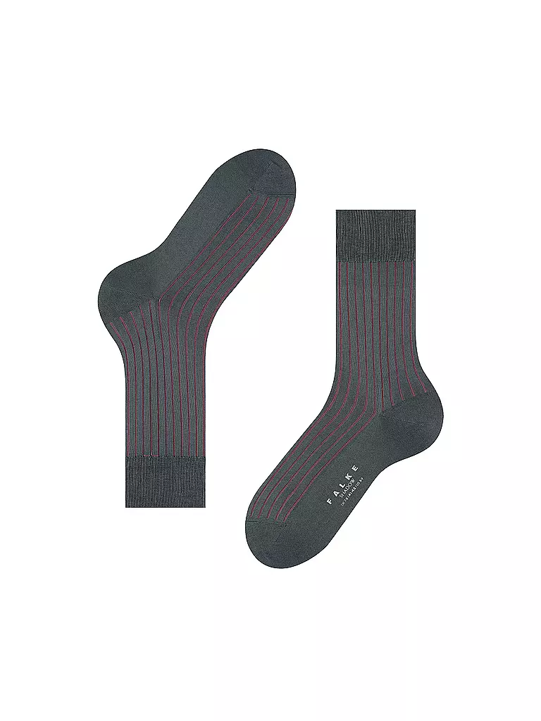 FALKE Socken SHADOW flintstone grau