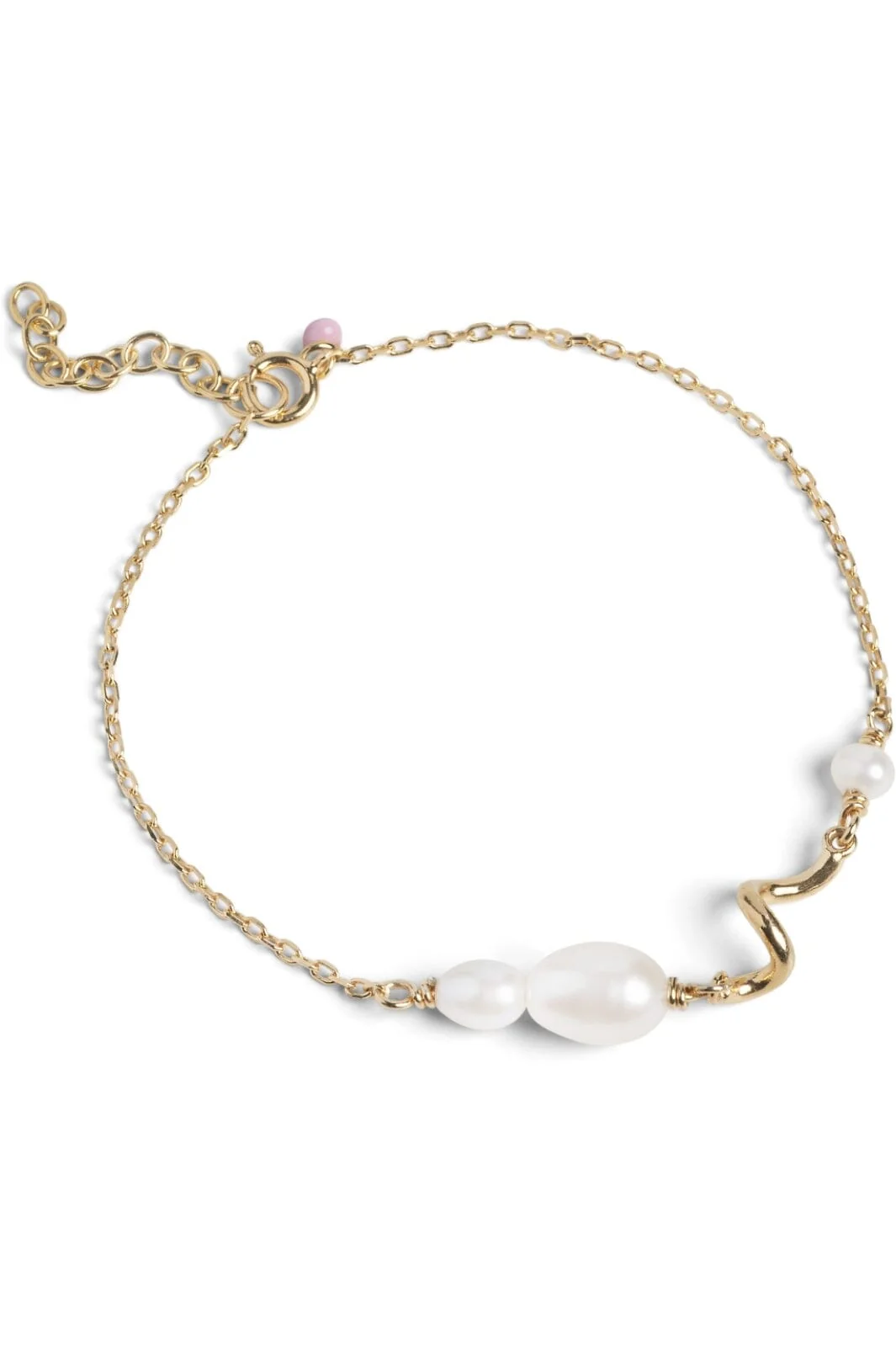 Enamel Copenhagen Bracelet, Pearlie Twist