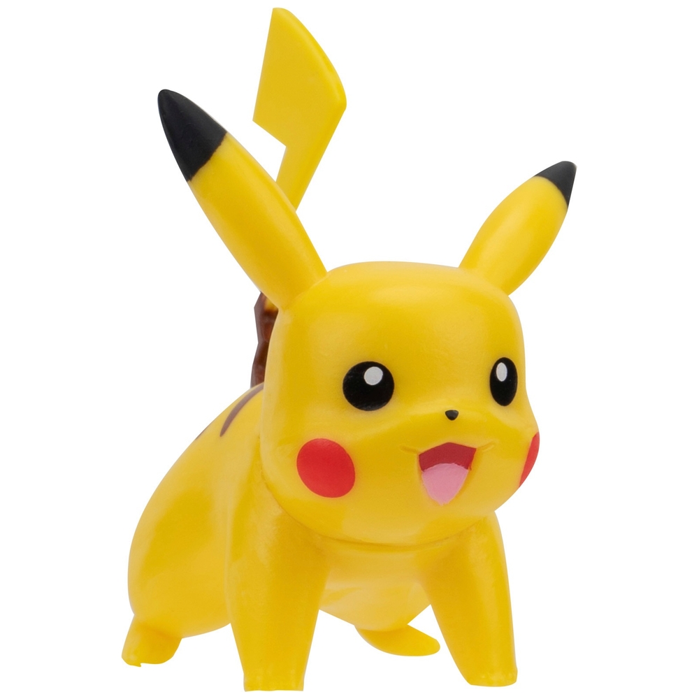 Pokémon-Kampffiguren-3er-Pack (Pikachu, Machop, Alolan Muk)