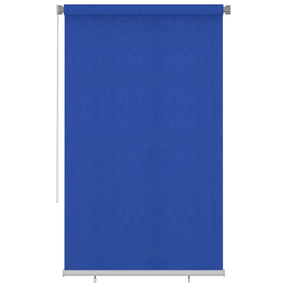 Store roulant d'extérieur 140x230 cm bleu pehd