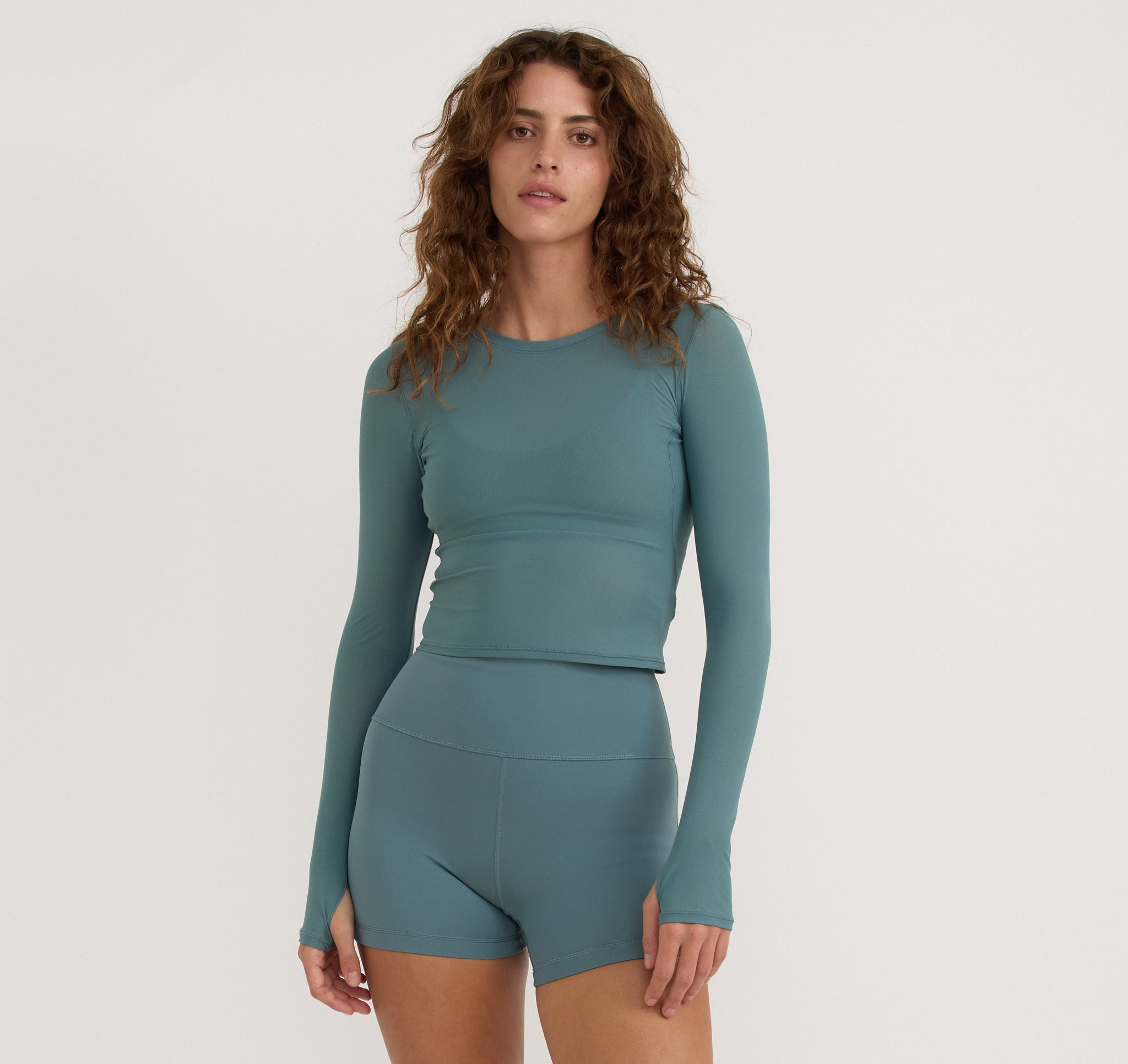 RECYCLED NYLON<br>Active Flow Bike Shorts