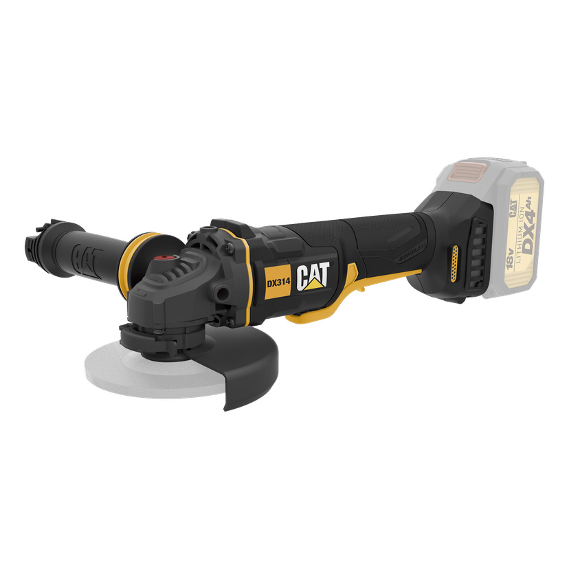 Batteridrevet vinkelsliper 18 V Ø125 mm