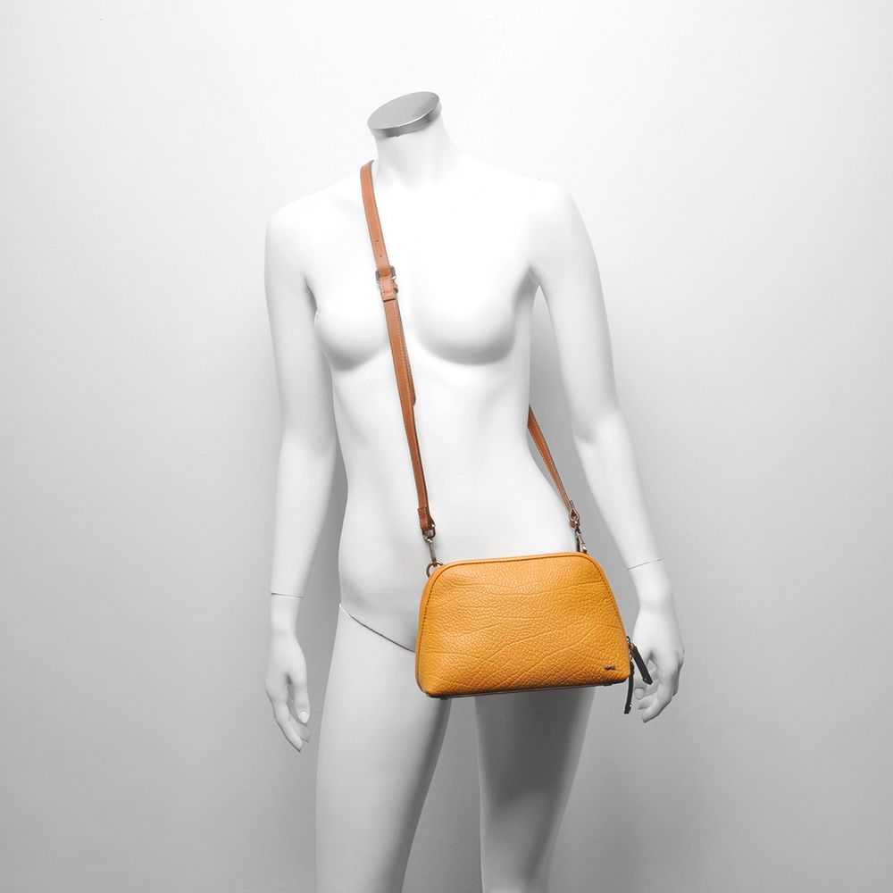 Berba Chamonix Crossbody Bag Geel