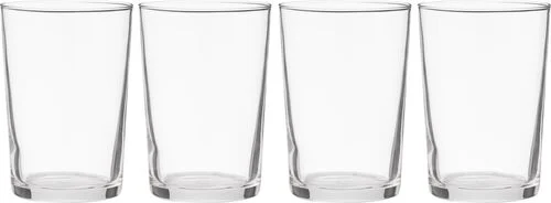 4 verres à jus 250ml