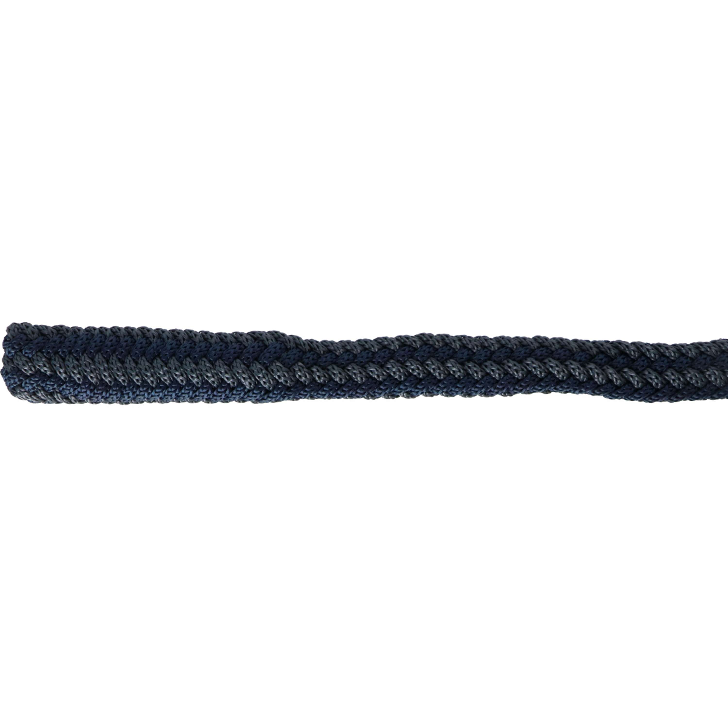 Bucas Halstertouw Show-Line Comfort met Paniekhaak Navy/Grijs
