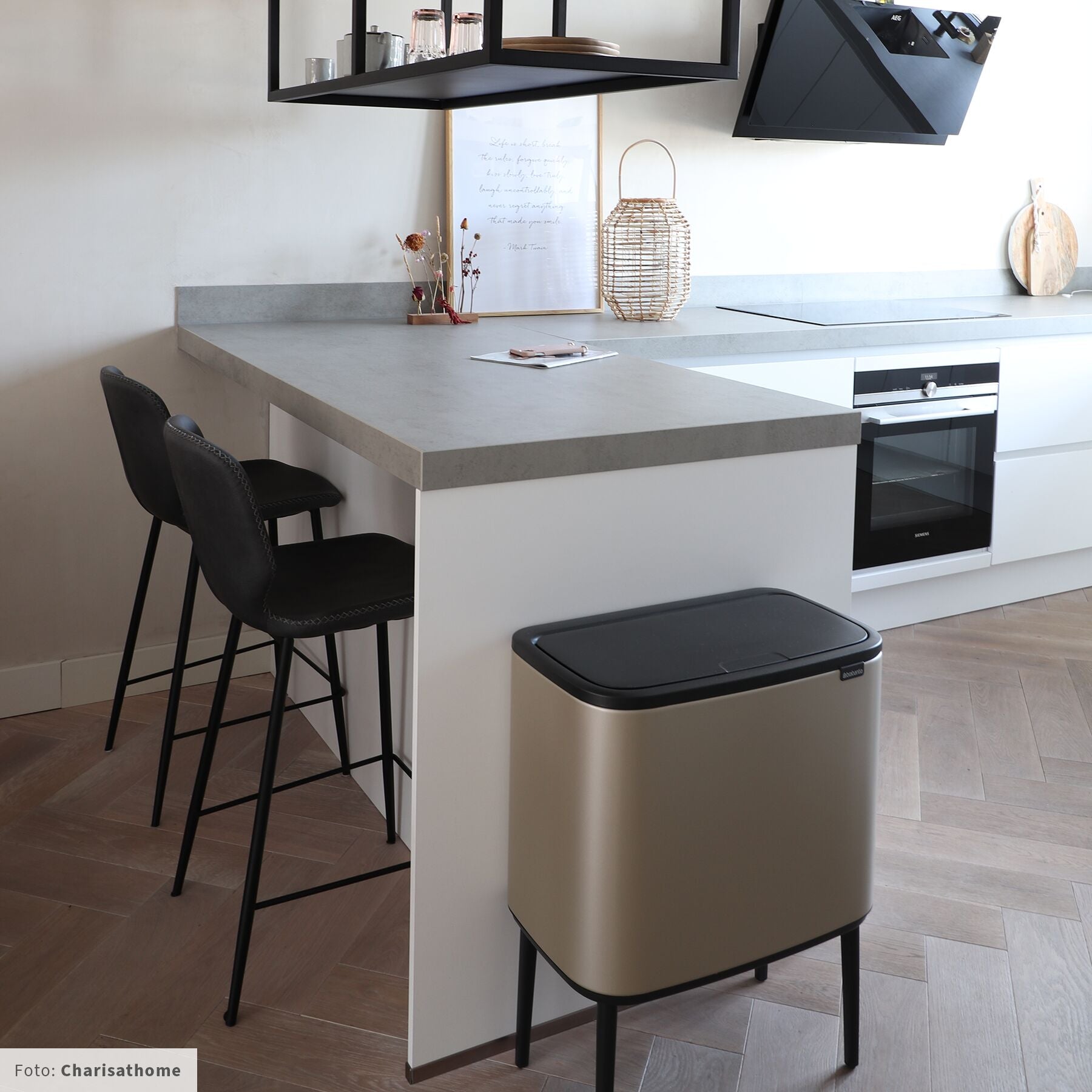 Brabantia Bo Touch Bin Afvalemmer 33 L