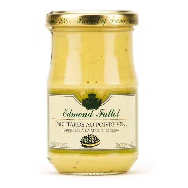 Moutarde au poivre vert
