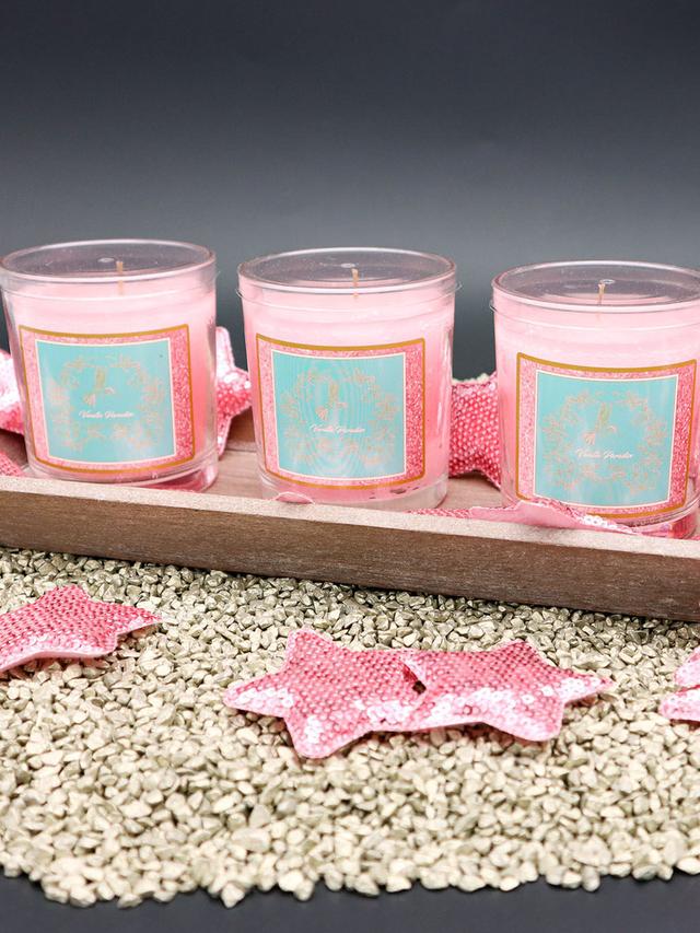 STYLE YOUR HOME Duftkerze, 4er-Set, je 170 g