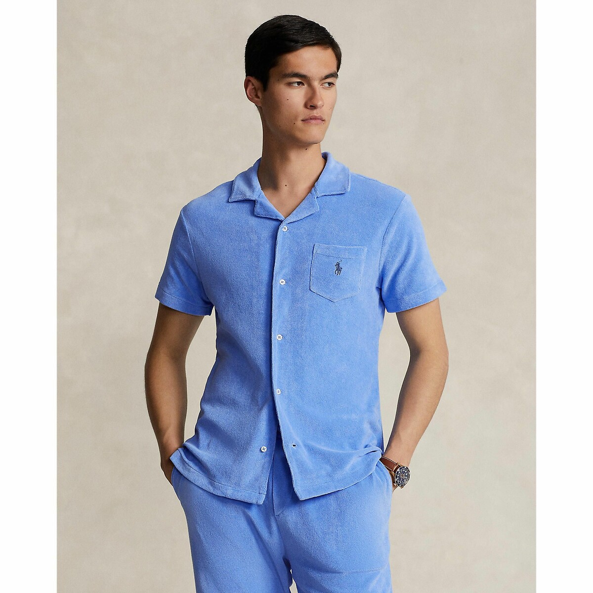 Camisa de tecido atoalhado POLO RALPH LAUREN
