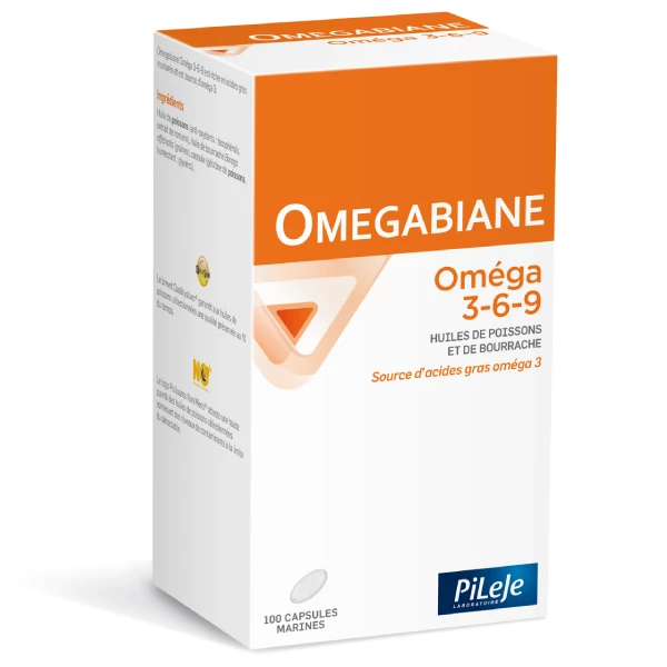 OMEGABIANE Oméga 3-6-9 - 100 capsules