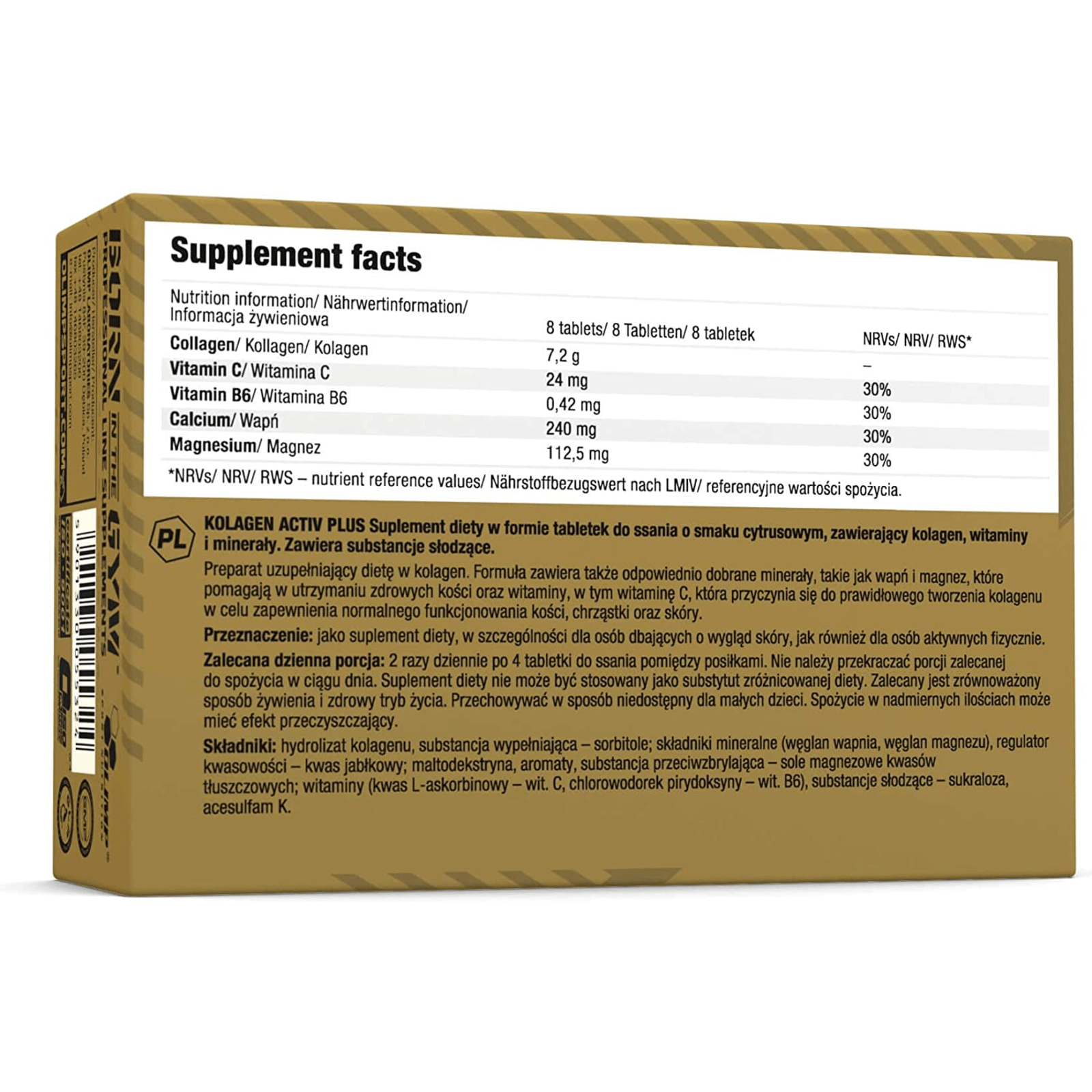 Kolagen Activ Plus Sport Edition (80 Tabletten)