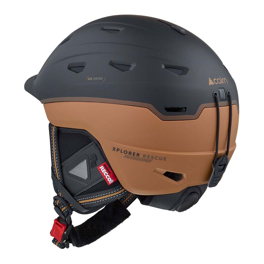 Cairn XPLORER RESCUE - Casque ski Homme mat black pecan