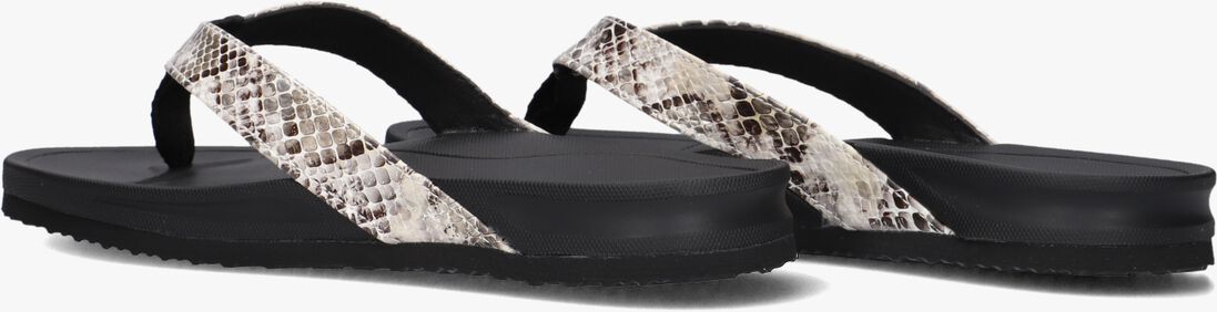 zwarte blasz teenslippers bella 2402