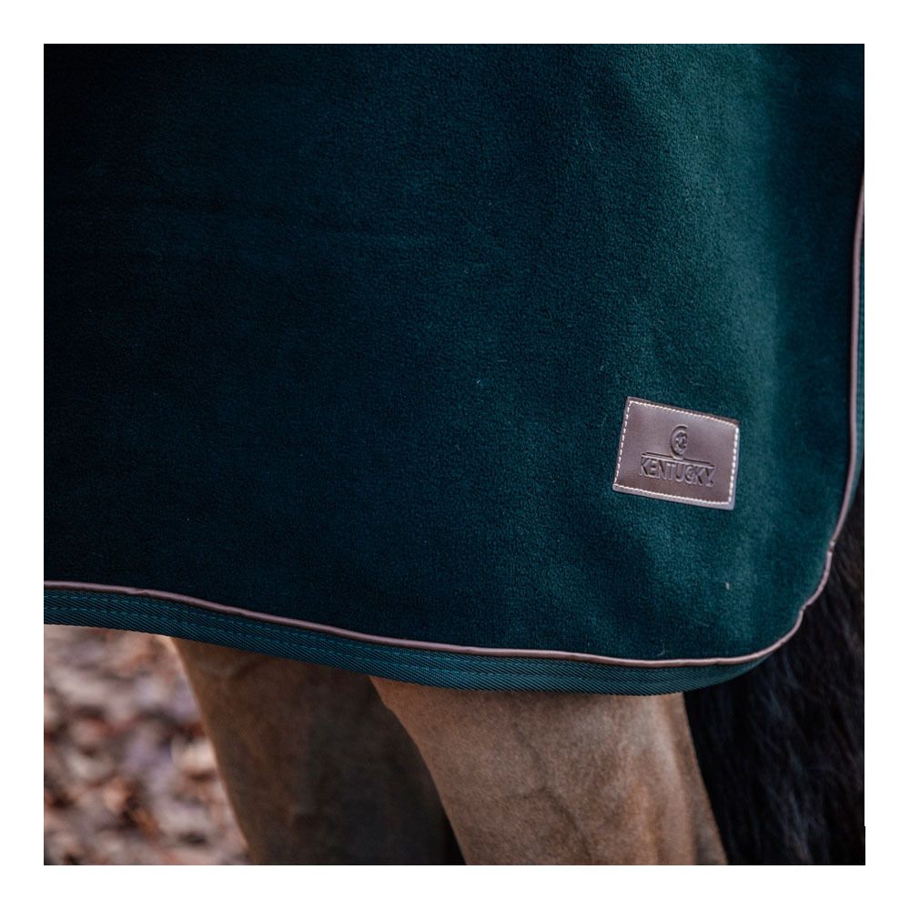 Kentucky HEAVY FLEECE - Couvre-reins pine green