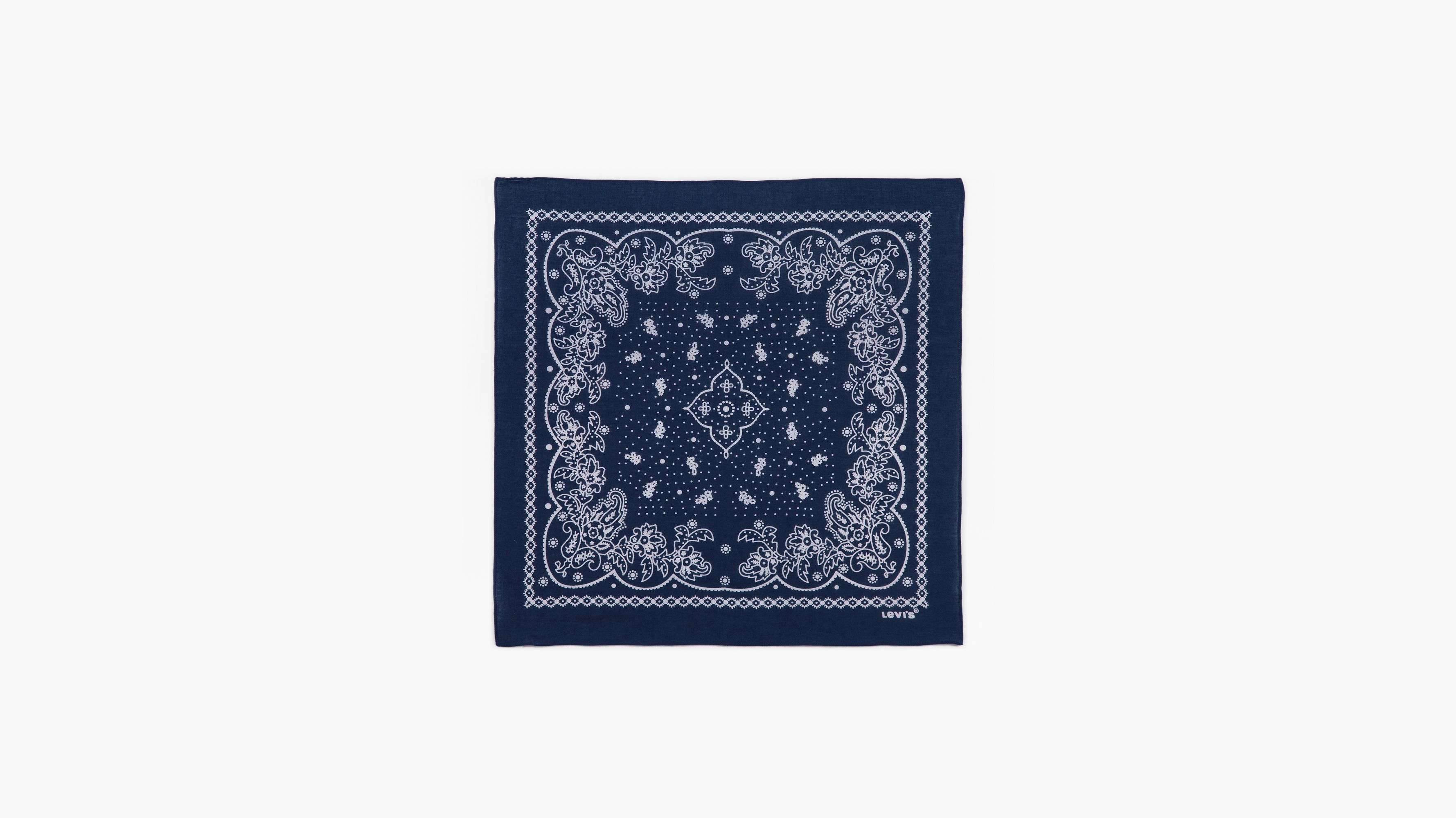 Bandana Paisley - Navy Blue - Bleu