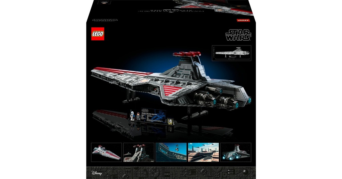 LEGOStar Wars - Venator-class Republic Attack Cruiser Constructiespeelgoed  (75367)