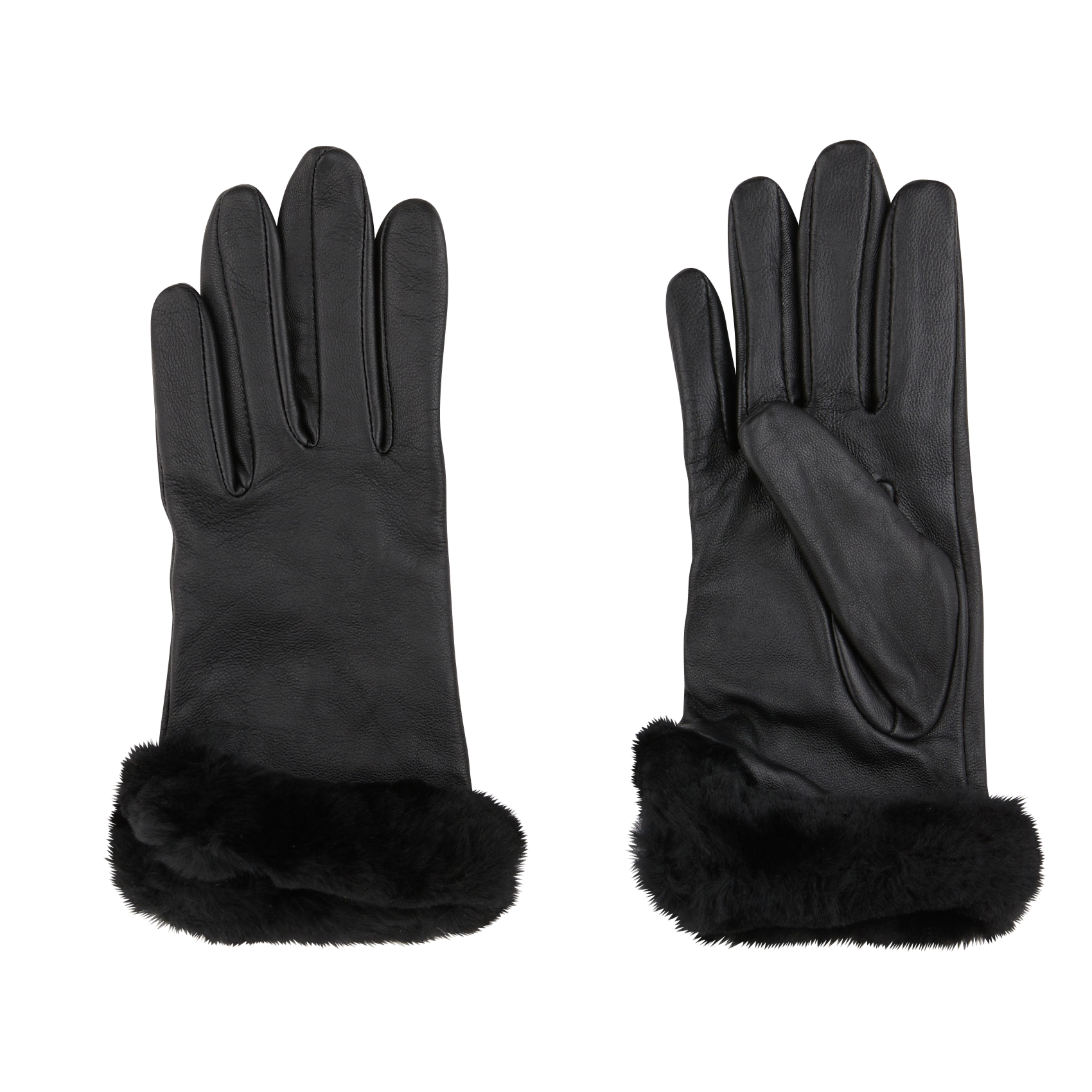 SHEEPSKIN VENT - Gants en cuir | Noir