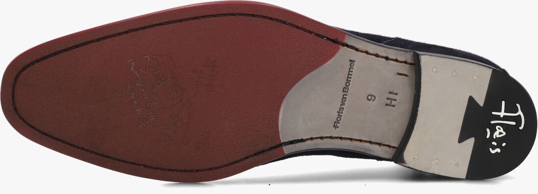 FLORIS VAN BOMMEL blauwe floris van bommel veterschoenen sfm-50148