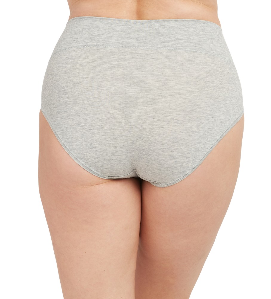 Cuecas modeladoras SPANX de algodão cinza