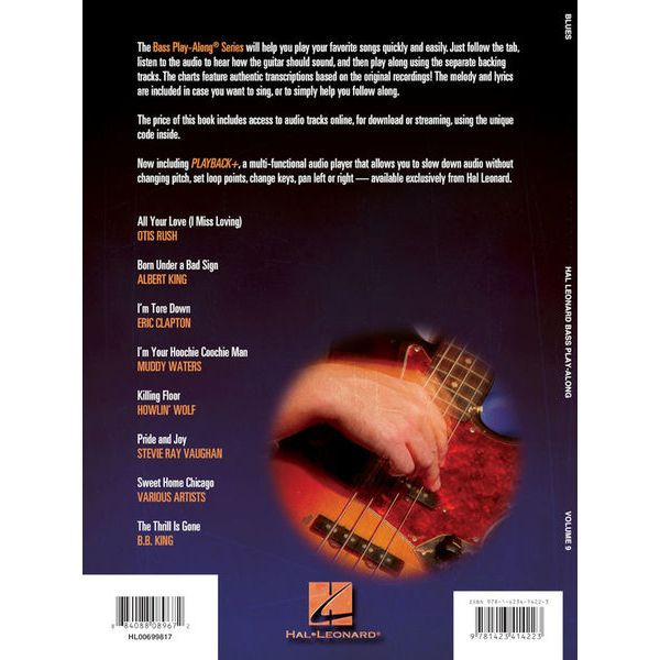 Hal Leonard Bluesbass Play-Along