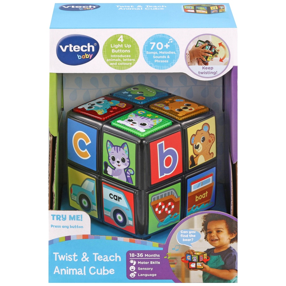 VTech Twist & Teach Tier-Aktivitätswürfel