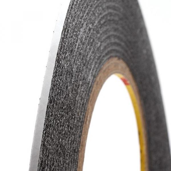 (50mx2mm) Doppelseitiger Klebestreifen Adhesiv Stripes (aufgerollt)