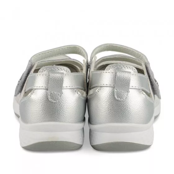 Ballerines ARGENT NEOSOFT FEMME CUIR