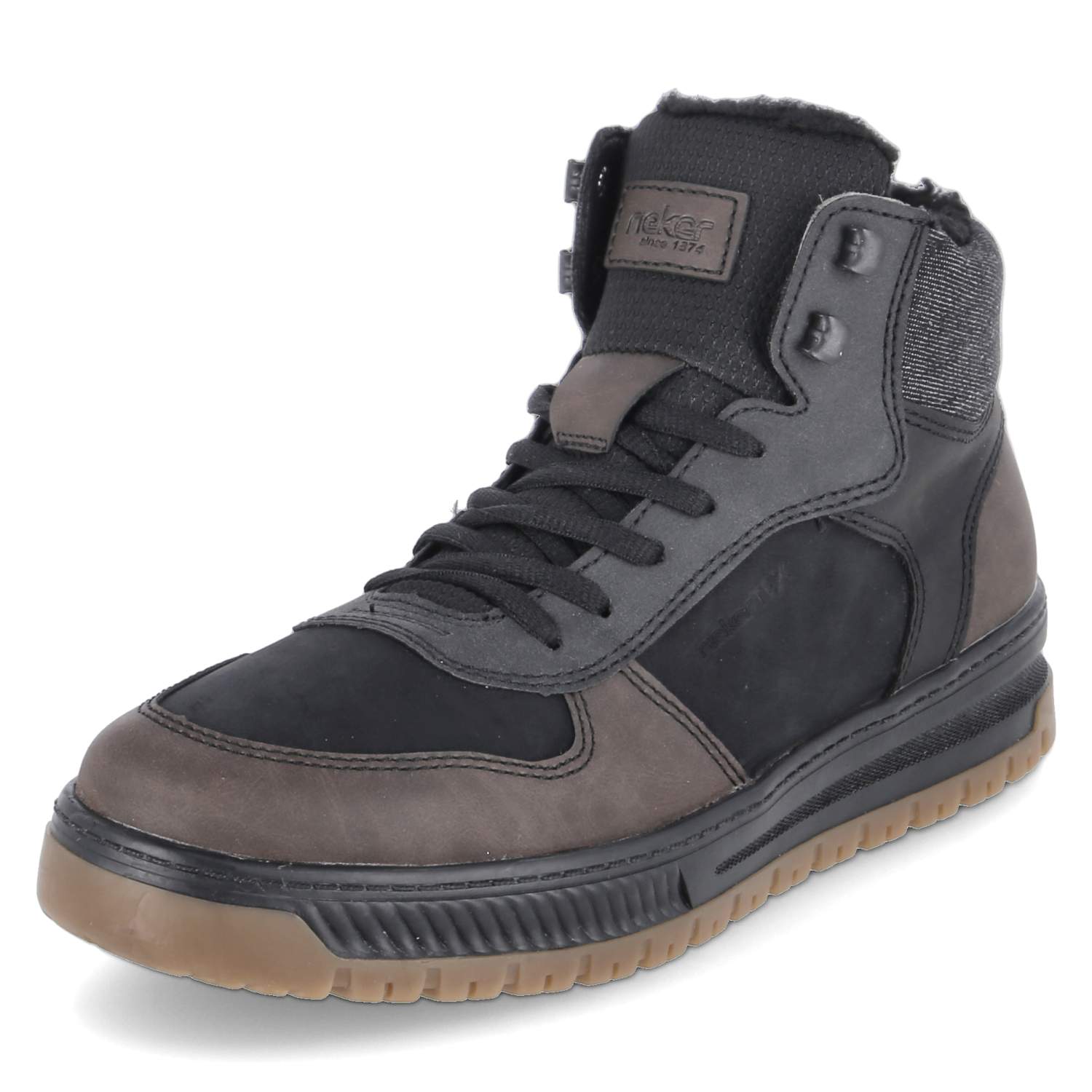 Rieker Winterboots - moro/black/schwarz/schwarz/sch