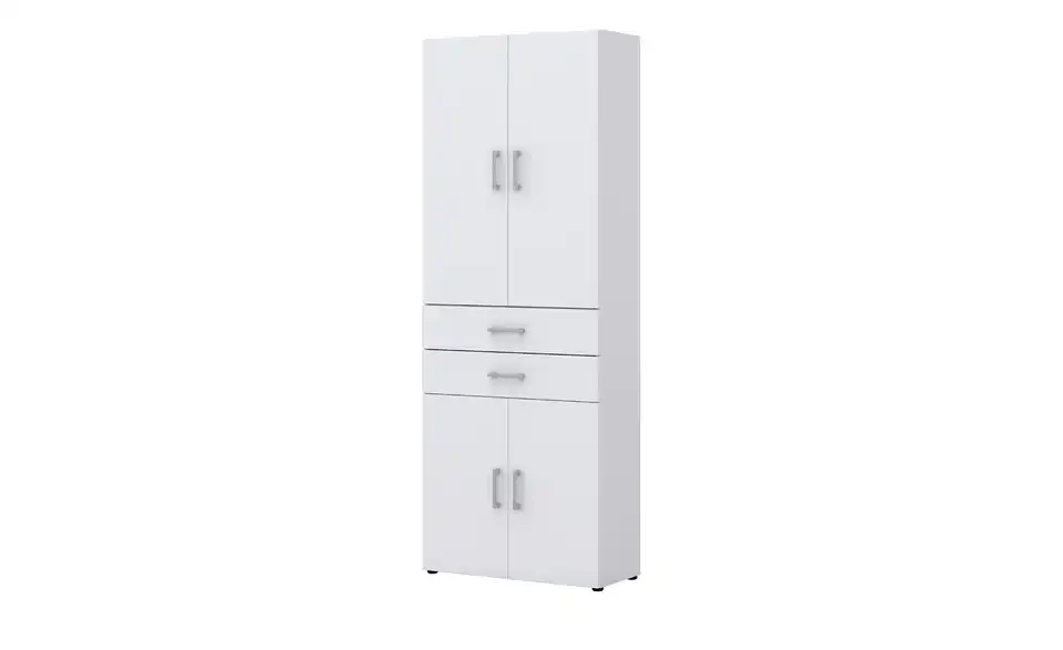 Aktenschrank Kasai 4 Türen, 2 Schubkästen Weiß