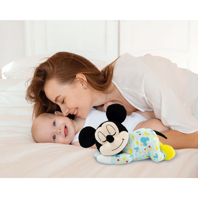 Disney - Baby Mickey - Schlafende Plüschfigur Mickey