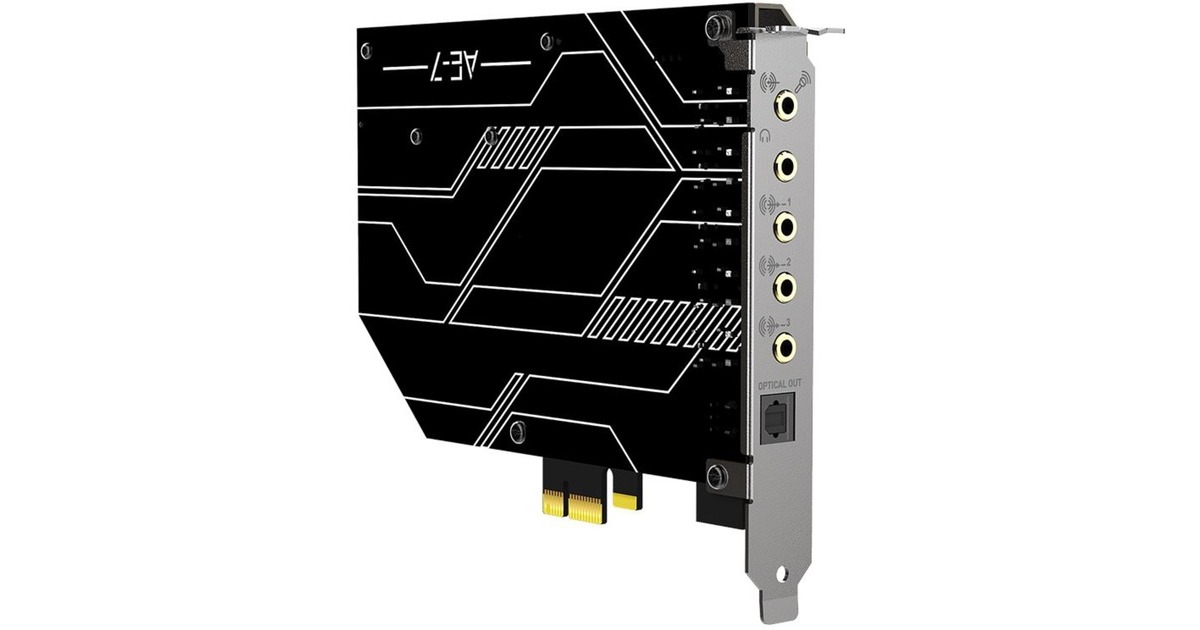 CreativeSound Blaster AE-7 geluidskaart  (Zwart)