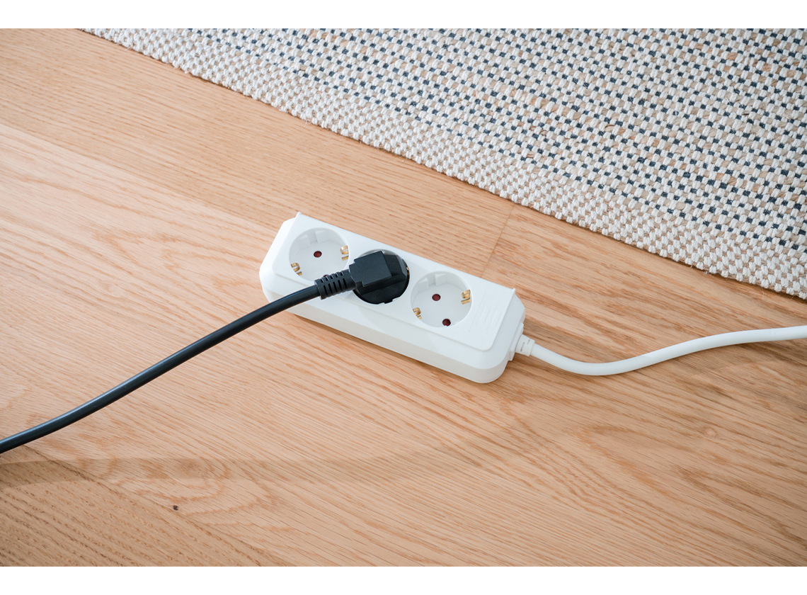 Brennenstuhl Eco-Line 3-voudige stekkerdoos - 1,5 meter
