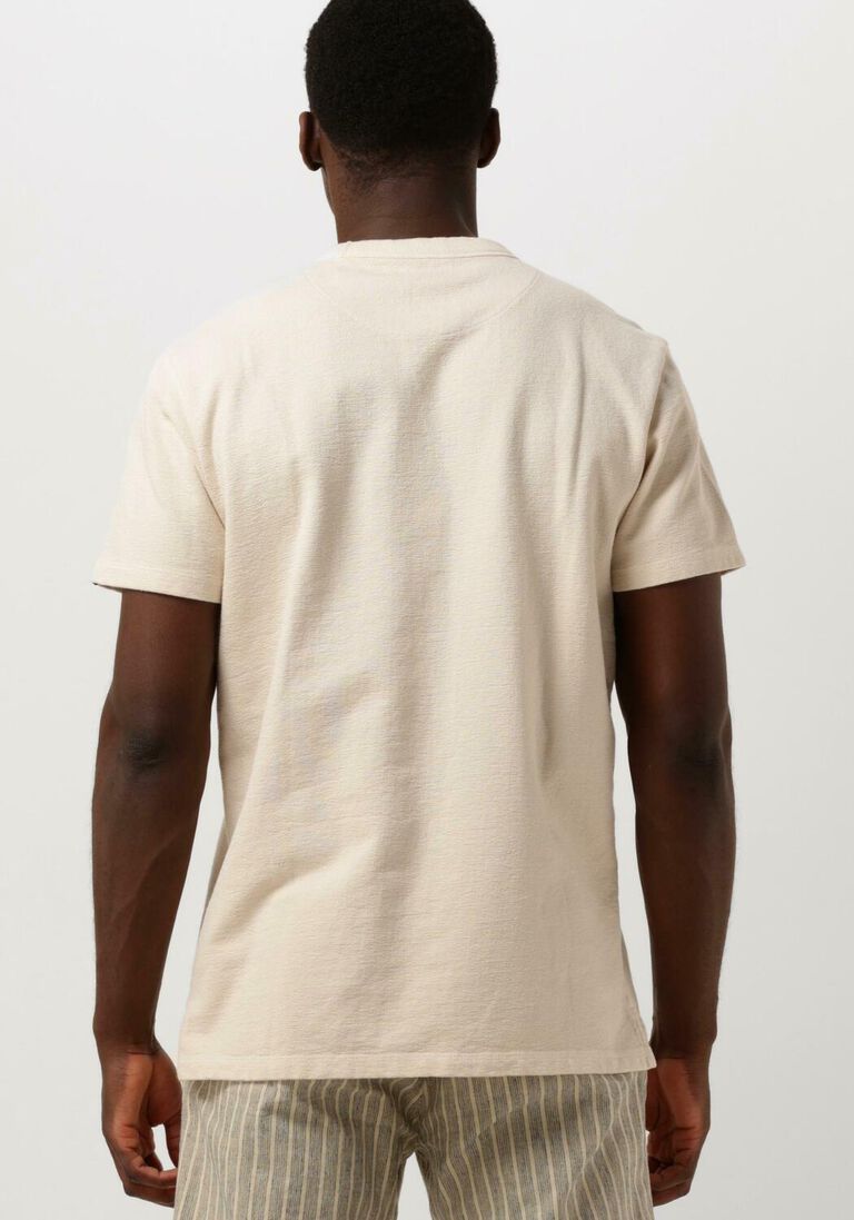 BUTCHER OF BLUE beige butcher of blue t-shirt adrien pkt tee