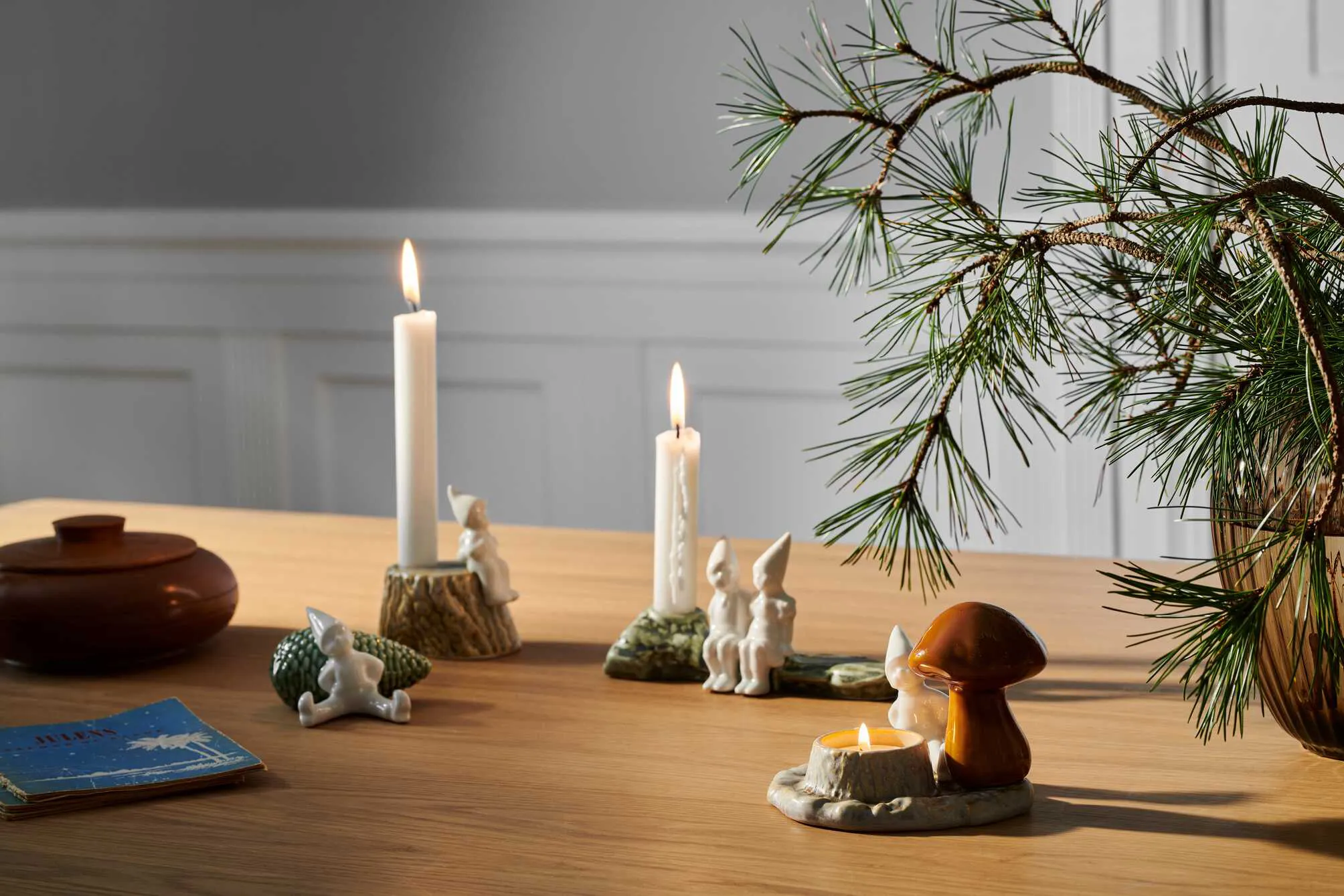 Kähler Christmas Tales Lysestage - Julepause