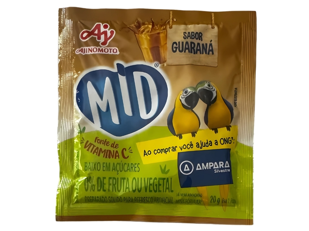 REFRESCO EM PÓ MID GUARANÁ 20G