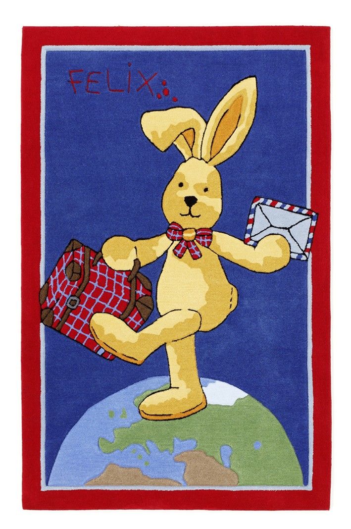 Teppich FELIX DER HASE 110 x 170 cm