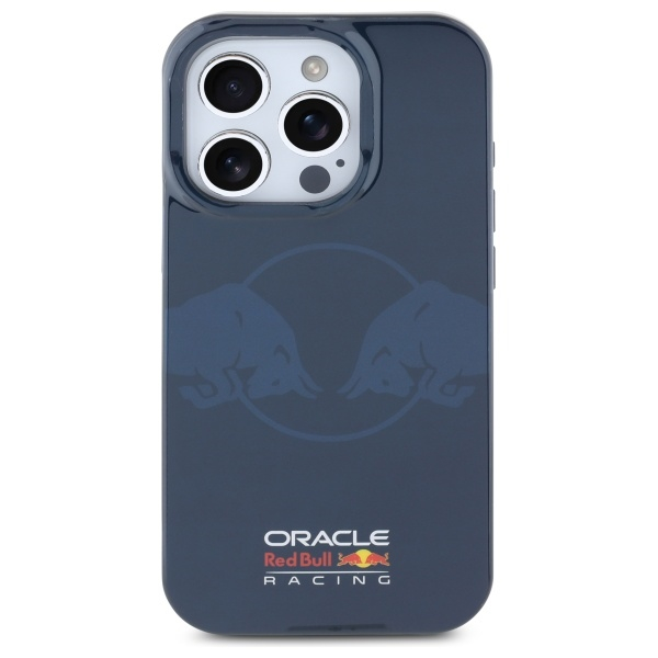 iPhone 15 Pro Max MagSafe Hardcase Hülle IML Two Bulls (RBHMP15X24HIDBV) - Marineblau