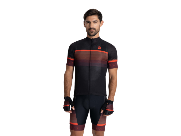 Rogelli Hero 2 Cykeltrøje, Black/Red