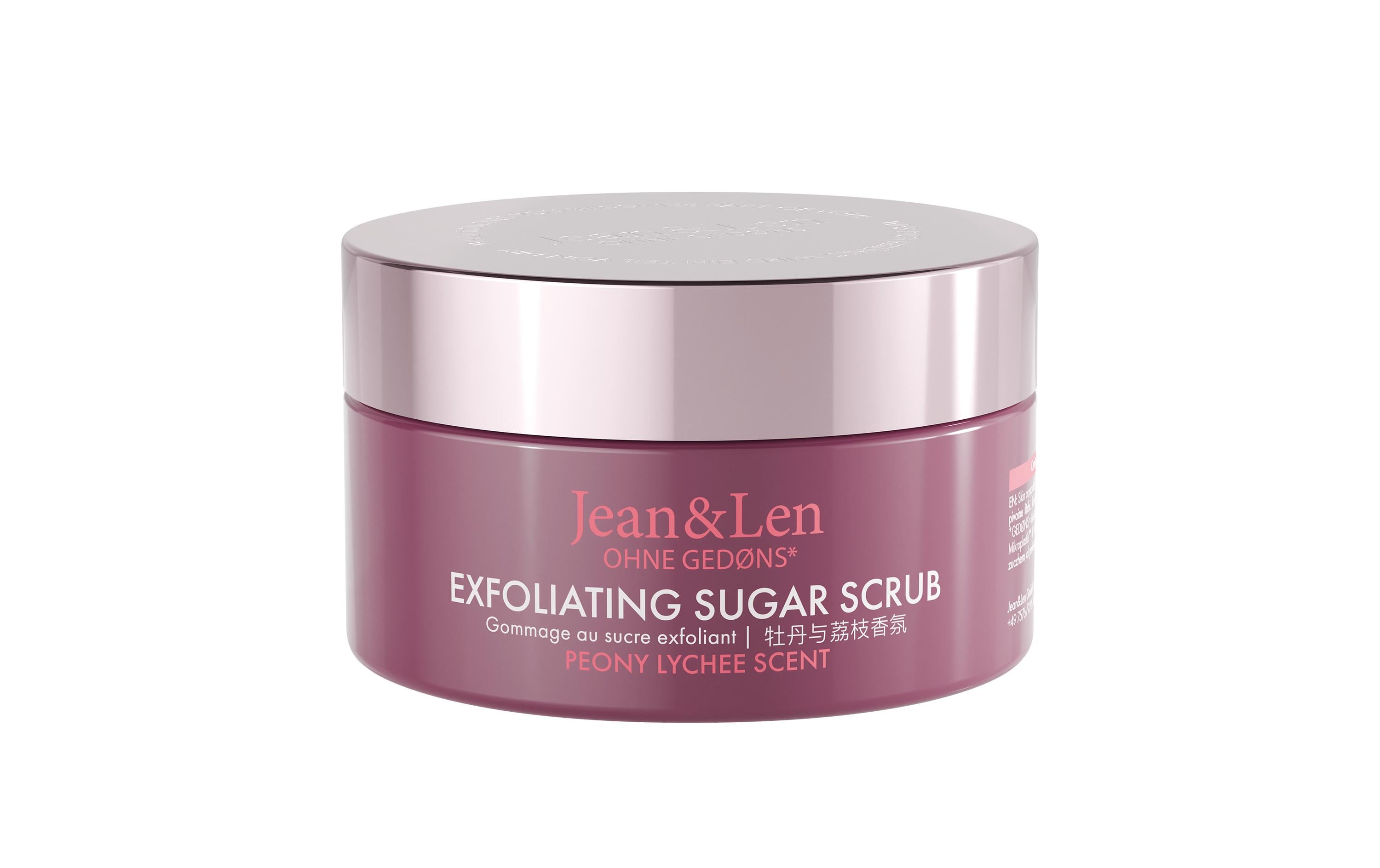 Peeling Body Sugar Scrub Peony & Lychee 250 gNatürliches Zuckerpeeling für den Körper