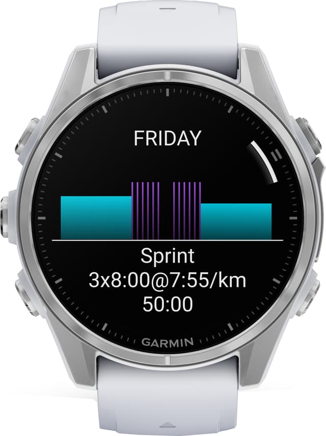 Garmin Fenix 8 smartwatch 43 mm (Whitestone)