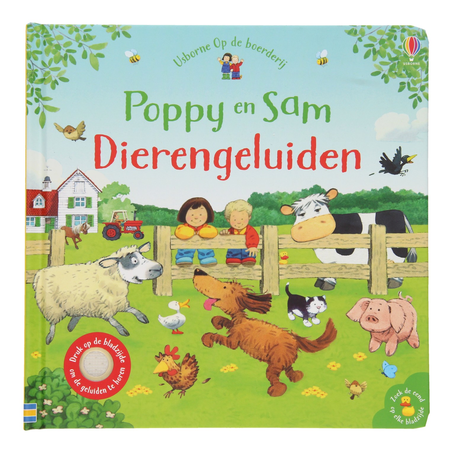 Poppy en Sam Kartonboek Dierengeluiden