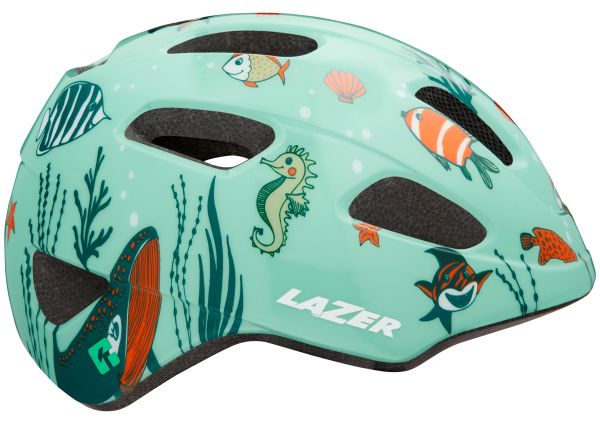 Lazer Pnut Kineticore Børne Cykelhjelm, Sealife