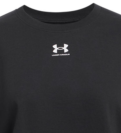 Under Armour T-Shirt - Kurz - Rival - Schwarz