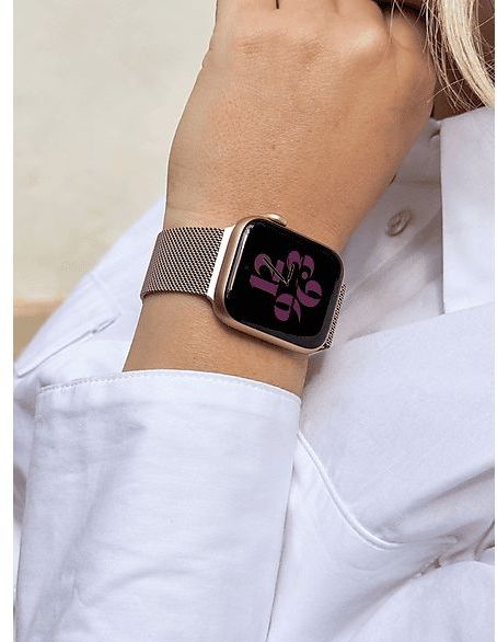 STRAP-IT - Milanese Band - Meerkleurig - Geschikt voor Apple Watch 44-49mm