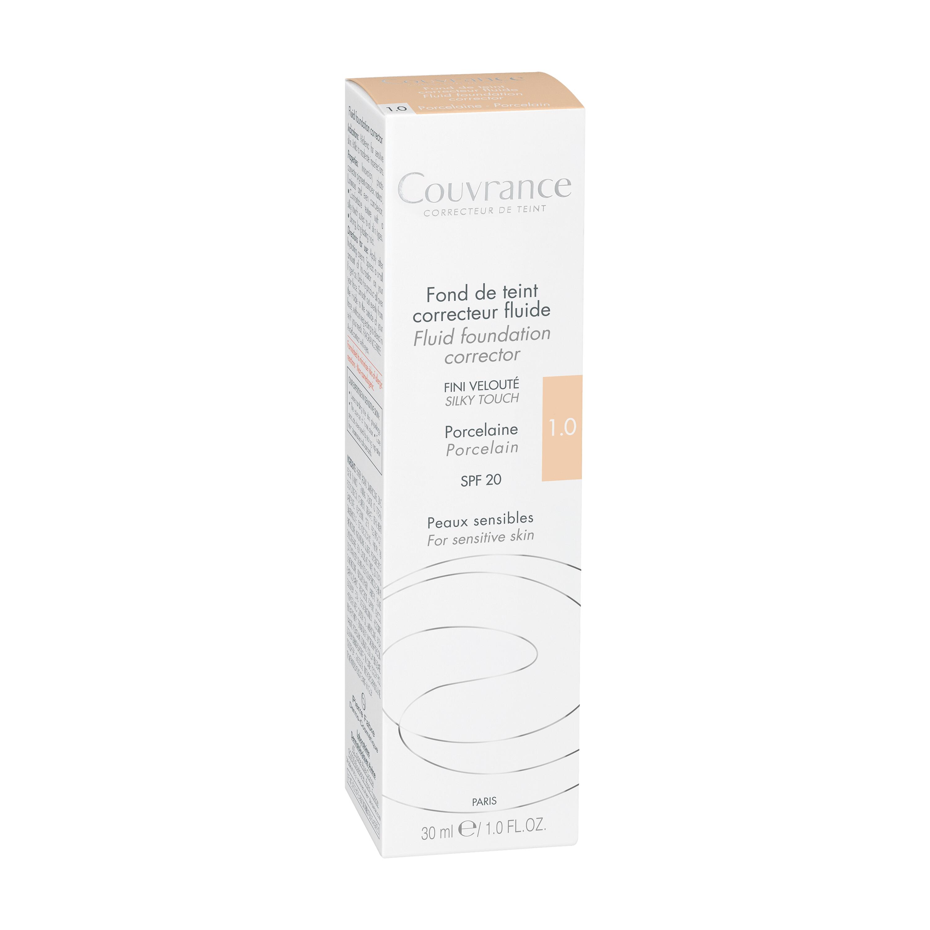 AVENE Couvrance Fluid Porzellan 1.0 30 ml
