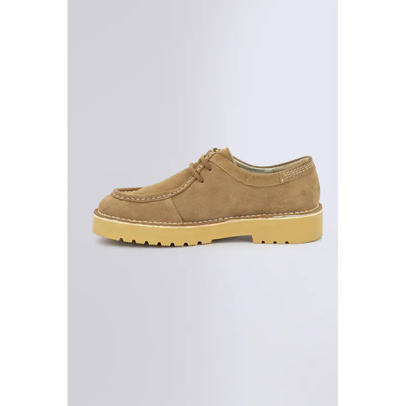 Daltrey low Camel DERBIES Cuir Homme