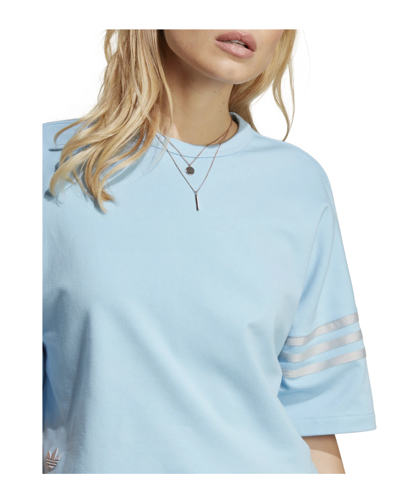 adidas T-Shirt Damen Blau