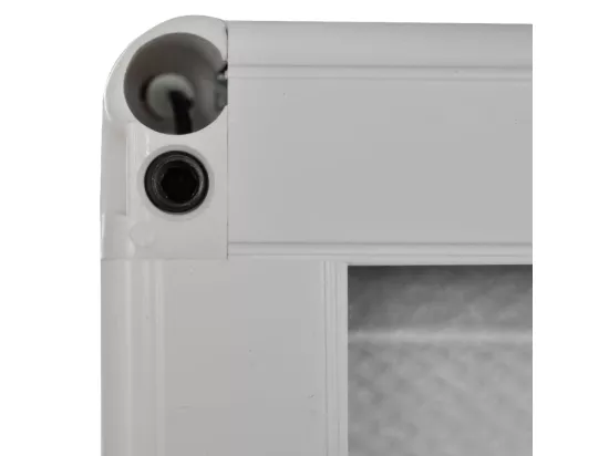 Moustiquaire plissée pour fenêtre et store Aluminium 60 x 80 cm