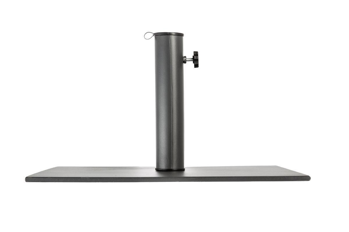 PIED PARASOL PLAQUE 20KG ANTHRACITE
